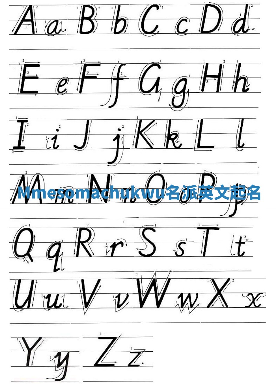 Mmesomachukwu名派英文起名