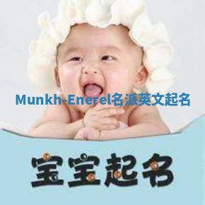 Munkh-Enerel名派英文起名
