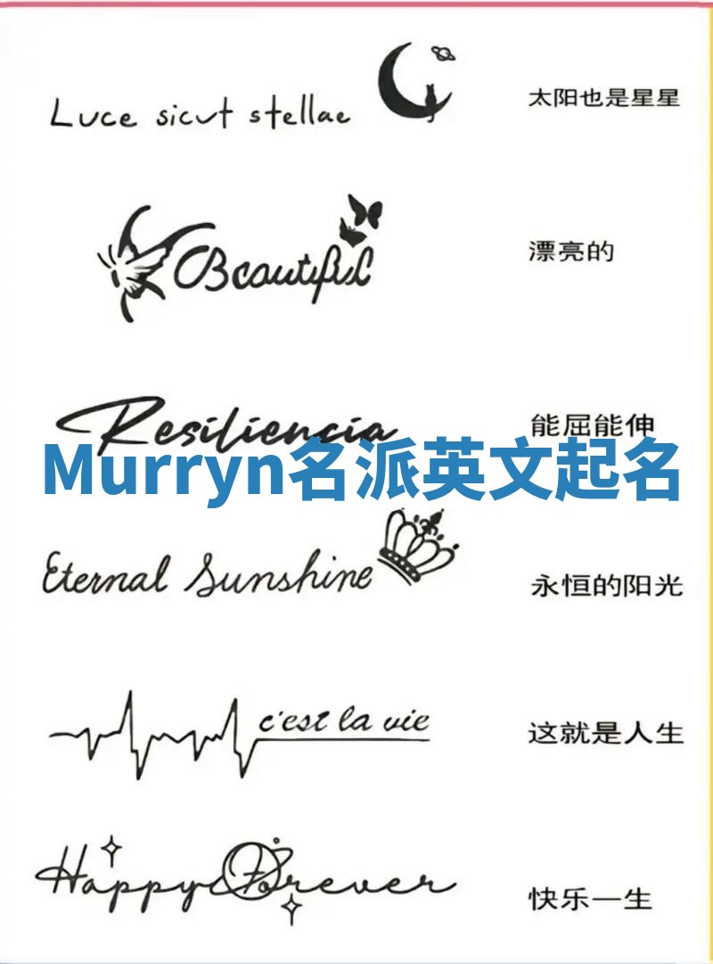 Murryn名派英文起名