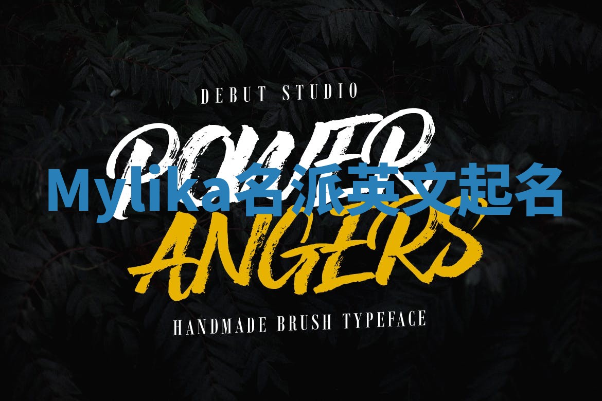 Mylika名派英文起名