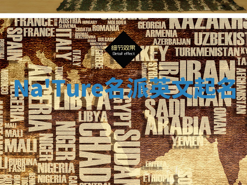 Na'Ture名派英文起名