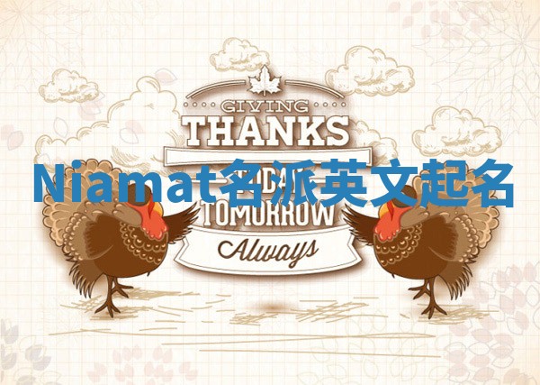 Niamat名派英文起名