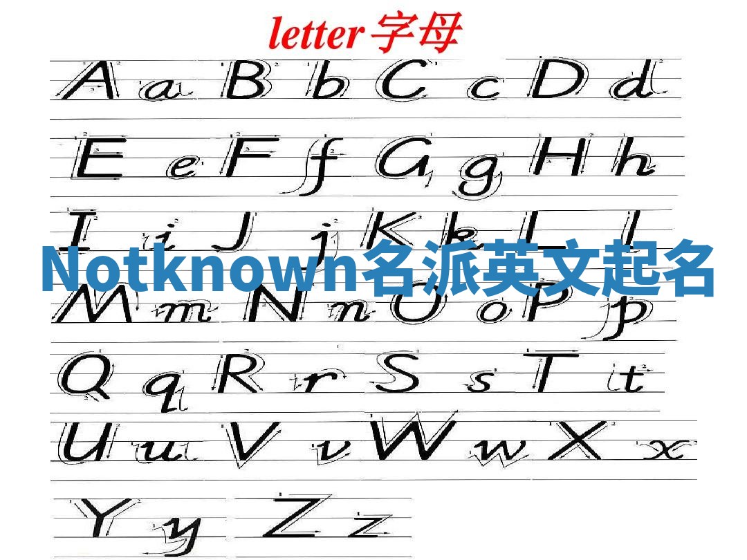 Notknown名派英文起名