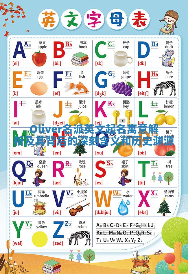 Oliver名派英文起名寓意解析及其背后的深刻含义和历史渊源