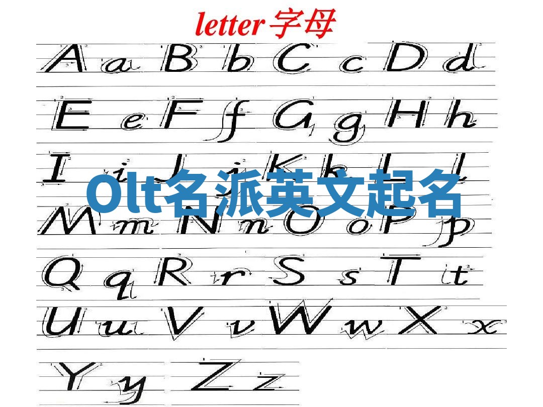 Olt名派英文起名