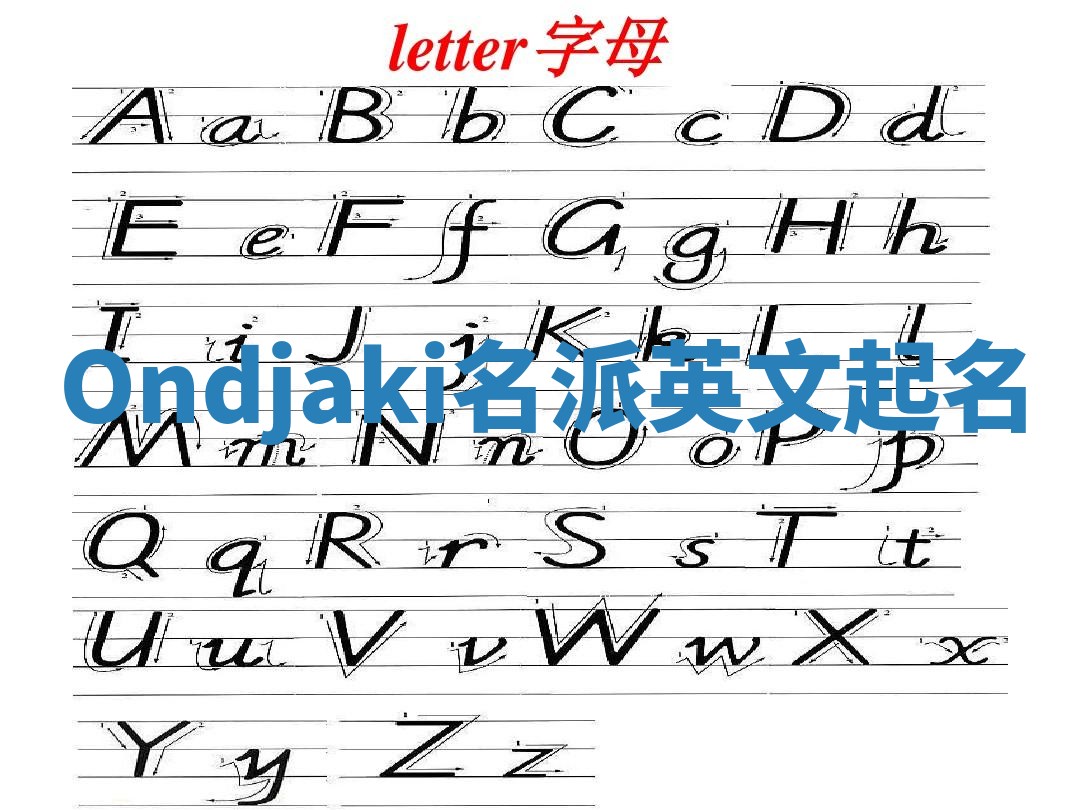 Ondjaki名派英文起名