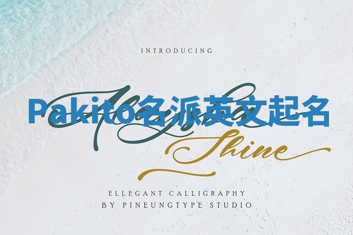 Pakito名派英文起名