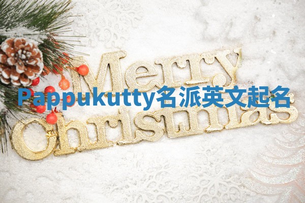 Pappukutty名派英文起名