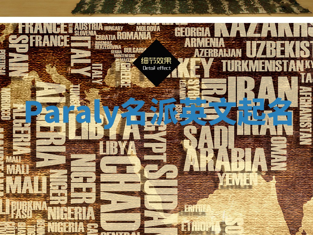 Paraly名派英文起名