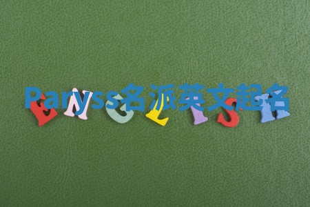 Paryss名派英文起名