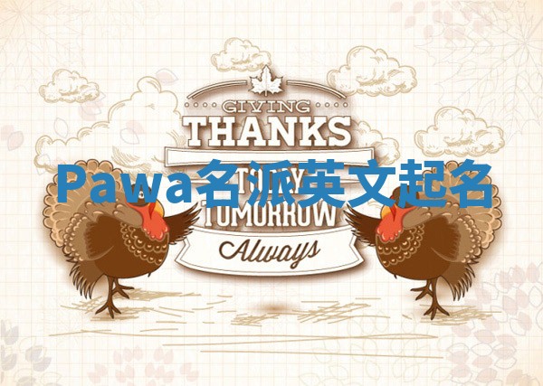 Pawa名派英文起名