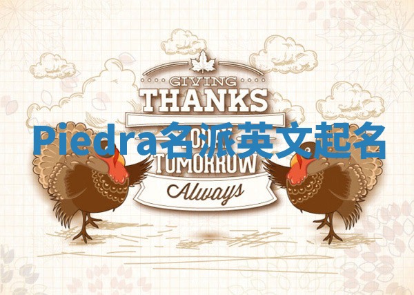 Piedra名派英文起名