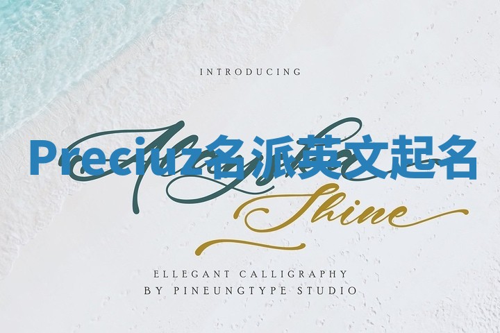 Preciuz名派英文起名