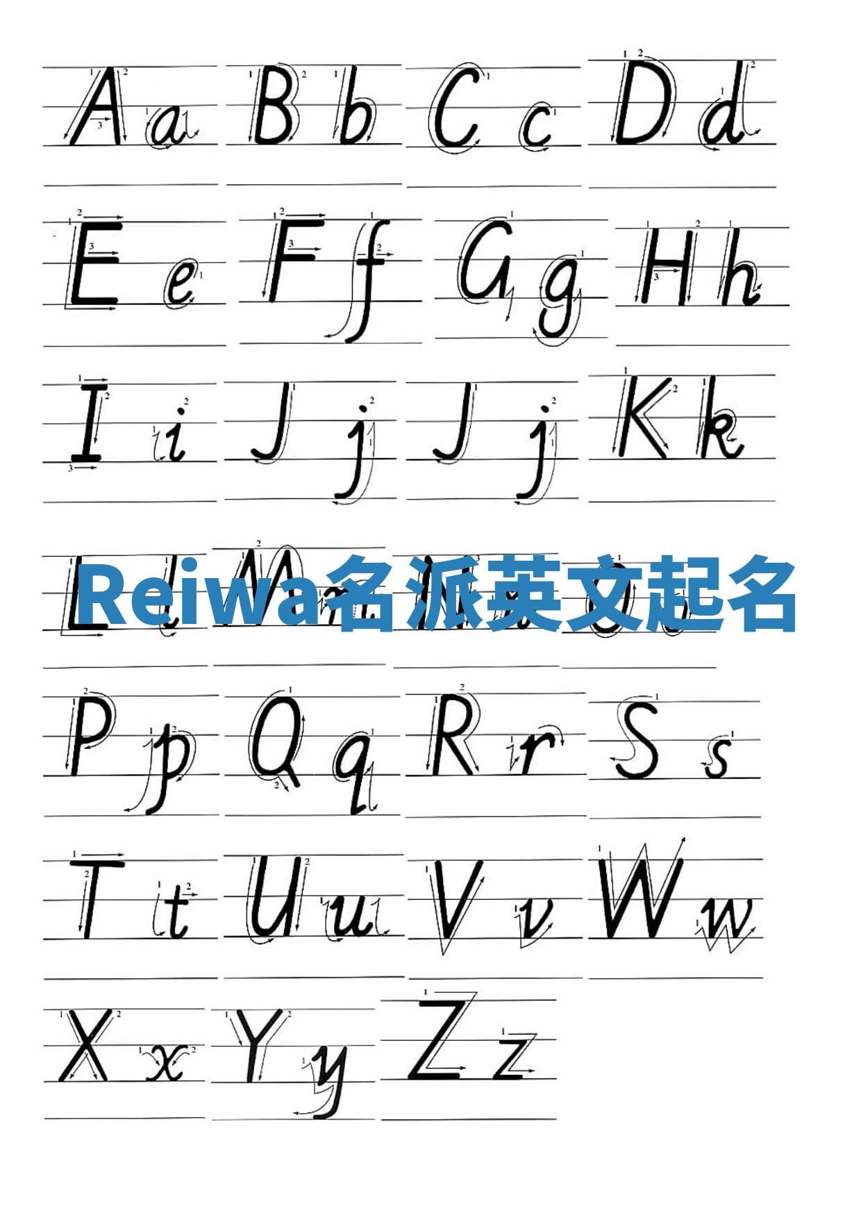 Reiwa名派英文起名