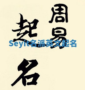 Seyit名派英文起名