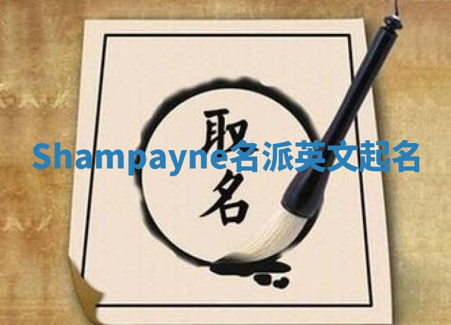 Shampayne名派英文起名