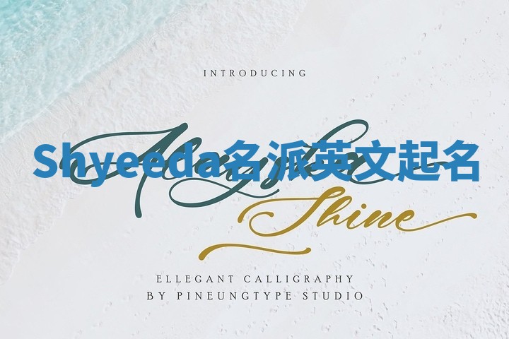 Shyeeda名派英文起名