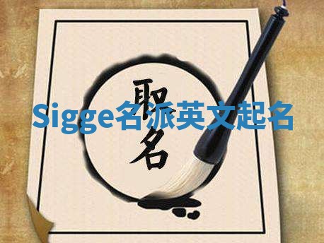 Sigge名派英文起名