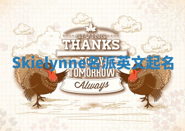 Skielynne名派英文起名