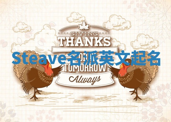 Steave名派英文起名