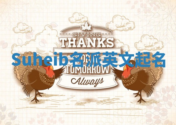 Suheib名派英文起名