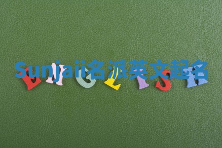 Sunjaii名派英文起名