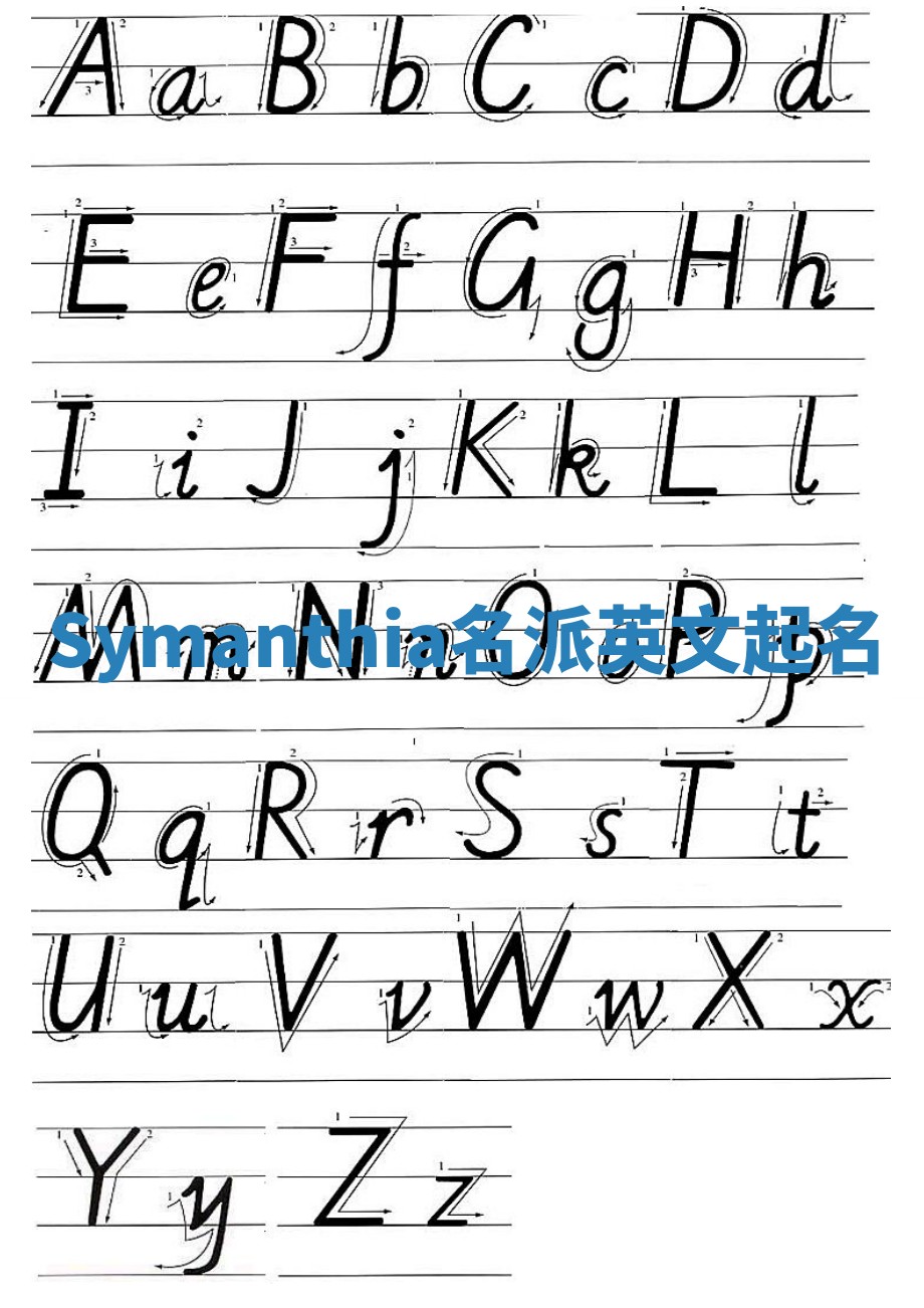 Symanthia名派英文起名