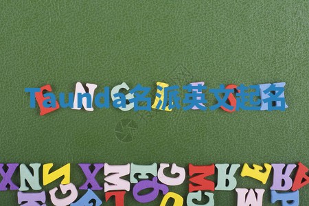 Taunda名派英文起名