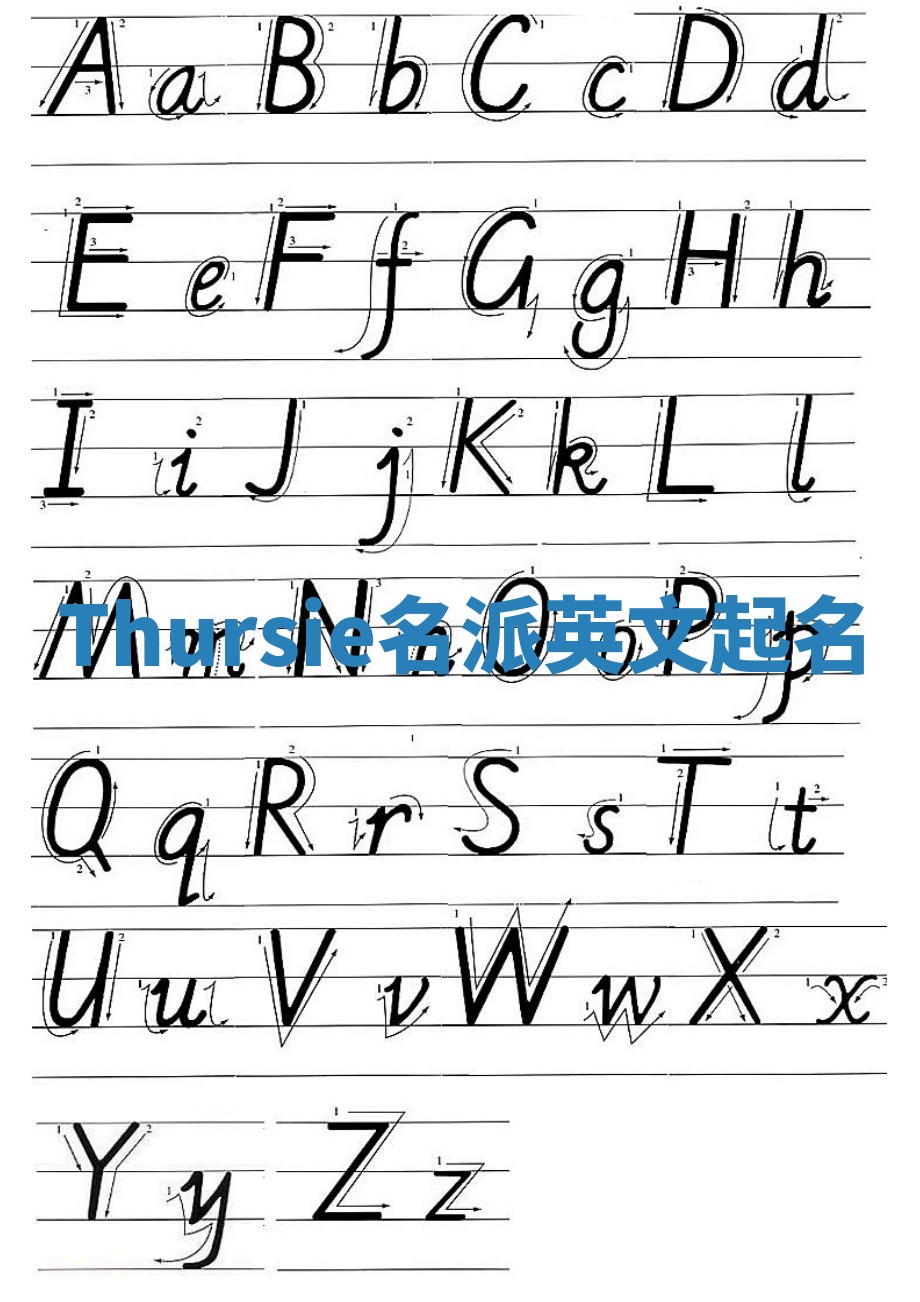 Thursie名派英文起名