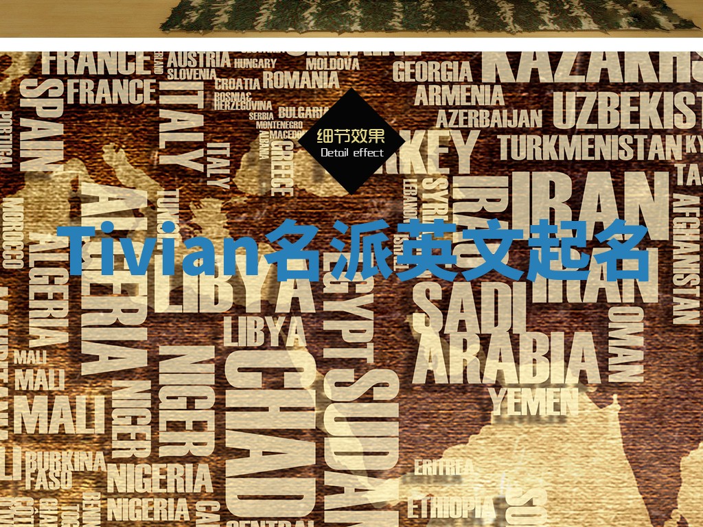 Tivian名派英文起名