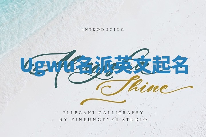 Ugwu名派英文起名