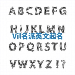 Vil名派英文起名