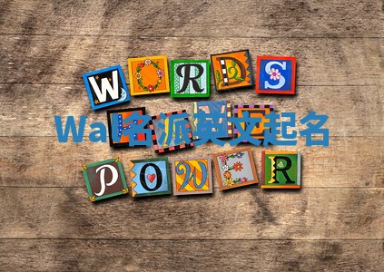 Wal名派英文起名