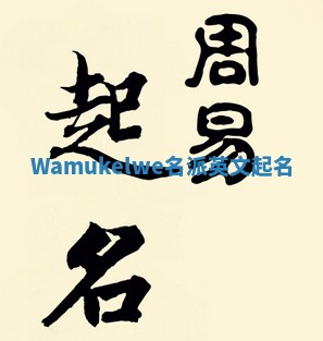 Wamukelwe名派英文起名