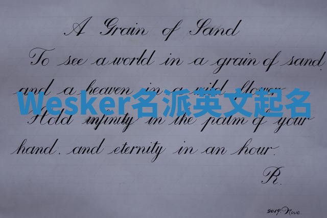 Wesker名派英文起名