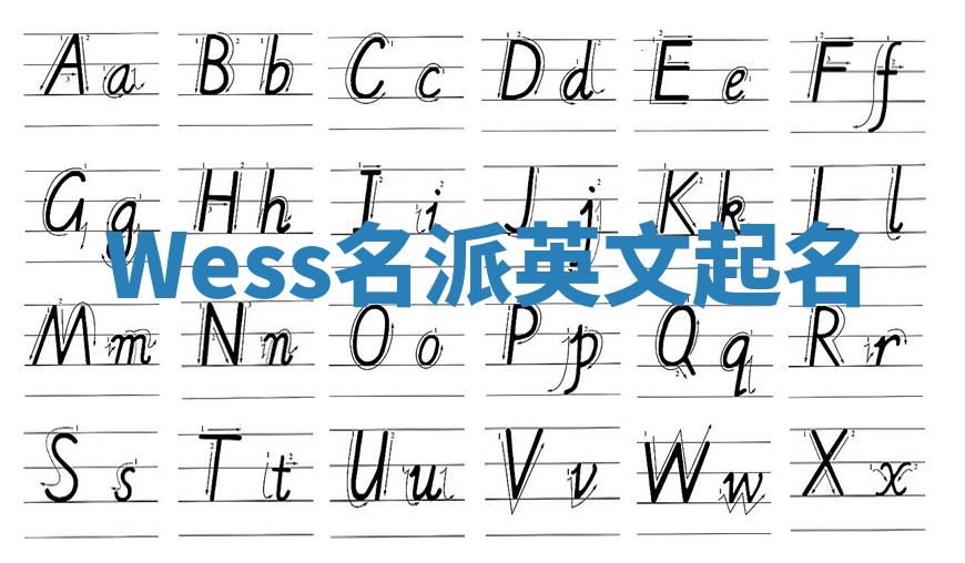 Wess名派英文起名