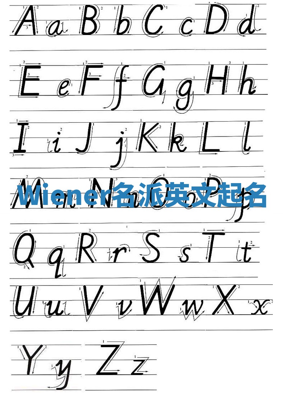 Wiener名派英文起名