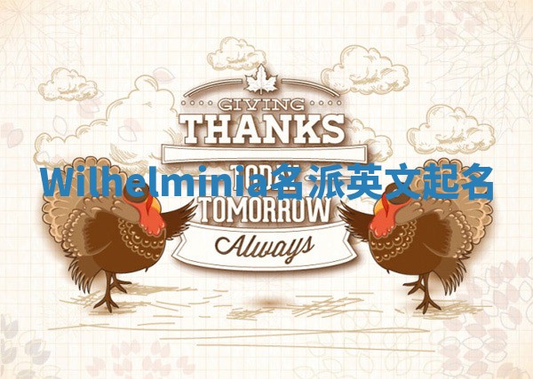 Wilhelminia名派英文起名