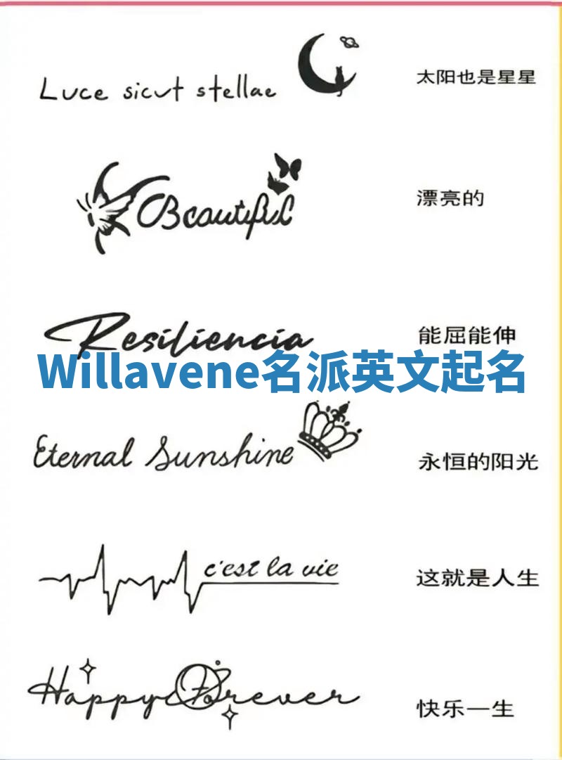 Willavene名派英文起名