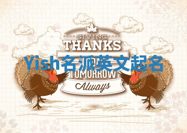 Yish名派英文起名