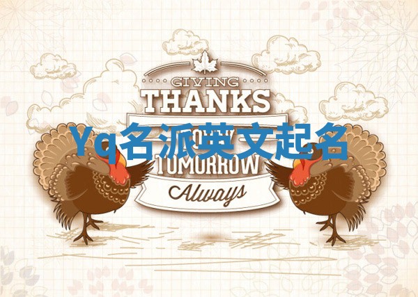 Yq名派英文起名