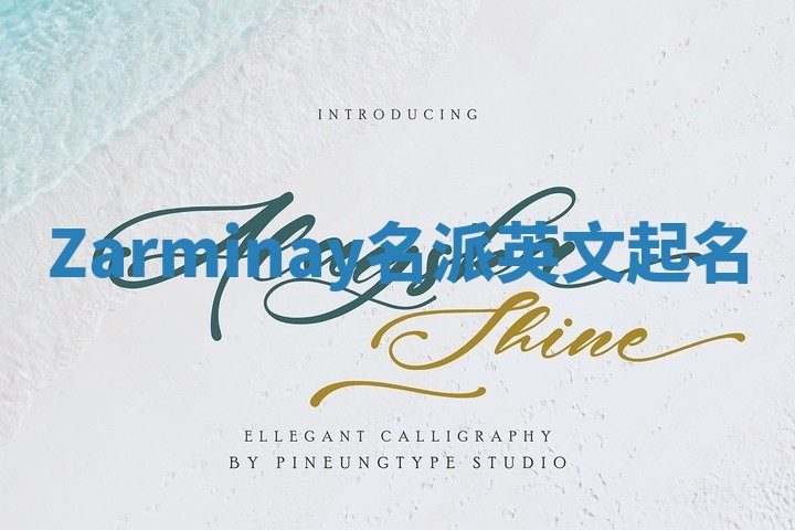 Zarminay名派英文起名
