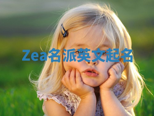 Zea名派英文起名