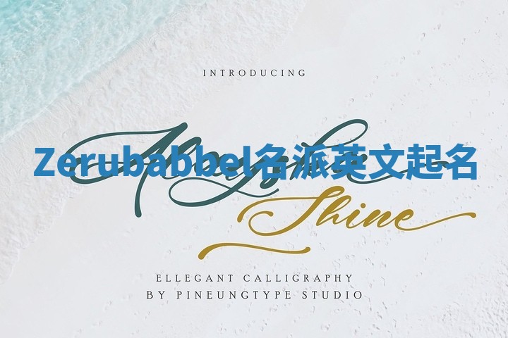 Zerubabbel名派英文起名