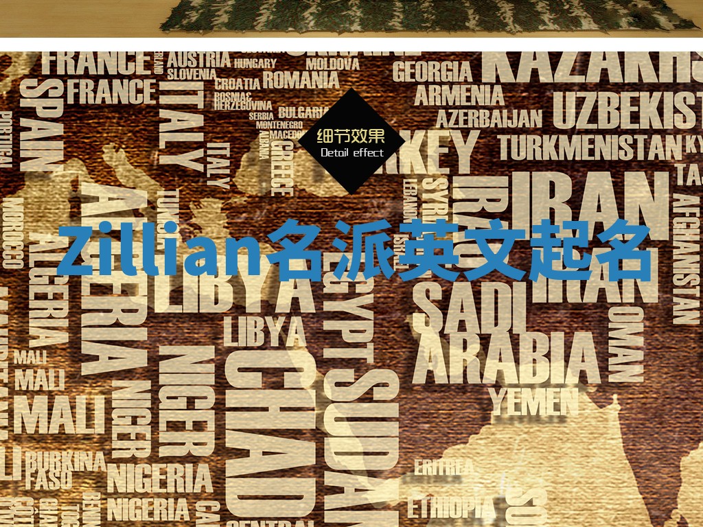 Zillian名派英文起名