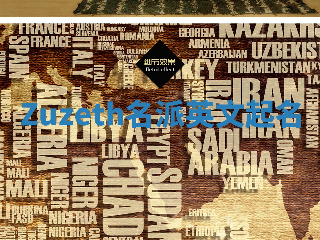 Zuzeth名派英文起名