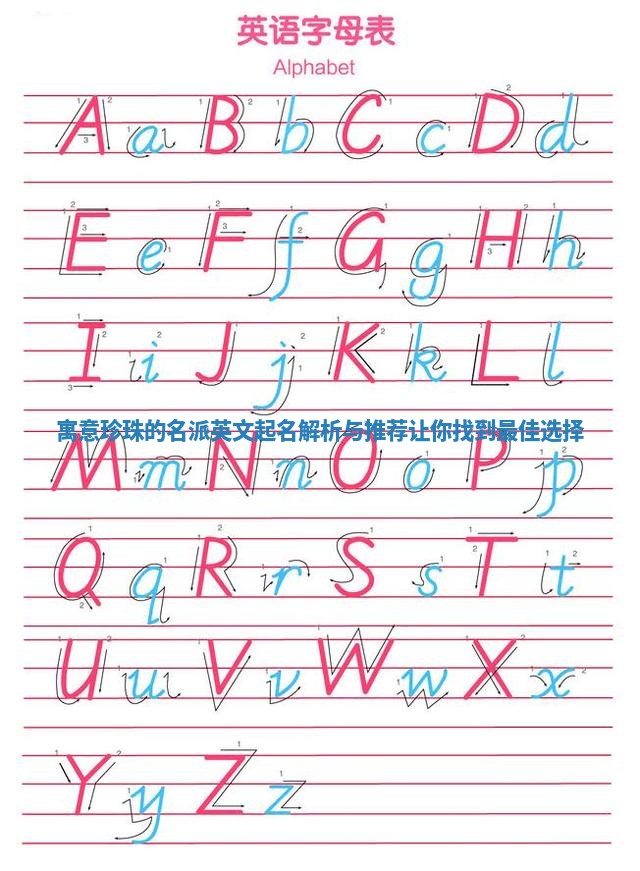 寓意珍珠的名派英文起名解析与推荐让你找到最佳选择