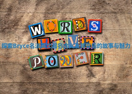 探索Bryce名派英文起名含义及其背后的故事与魅力