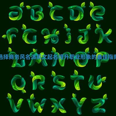 选择商务风名派英文起名提升职业形象的最佳指南